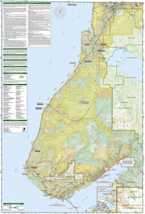 National Geographic Kachemak Bay State Park Map 2