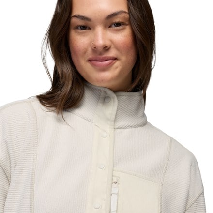 prAna Stretch Zion Fleece Half-Snap - Women's 4