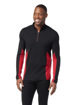 Smartwool Merino Sport Long Sleeve Quarter-Zip Top - Men's 1