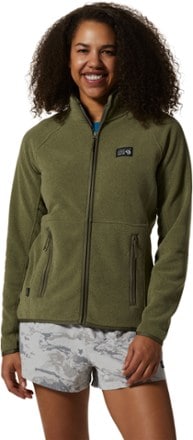 fleece zip jacket