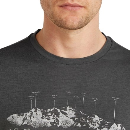 Icebreaker Merino 150 Tech Lite The Peaks T-Shirt - Men's 4