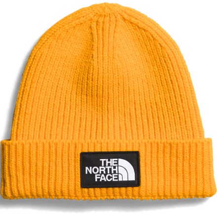 Kids' The North Face TNF Box Logo Cuffed Beanie Medium Grey