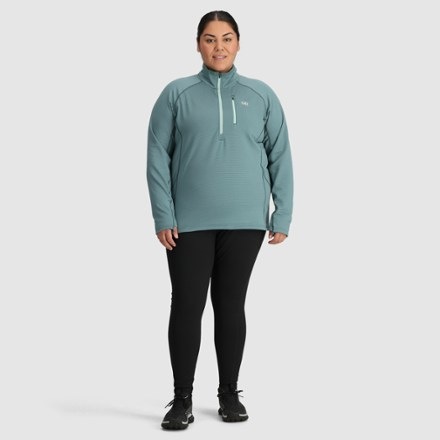 Outdoor Research Vigor Grid Fleece Quarter-Zip Pullover - Women's 5