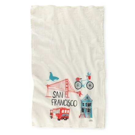 Claudia Pearson San Francisco Tea Towel 1