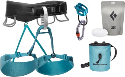 Black Diamond Momentum Harness Package - Womens