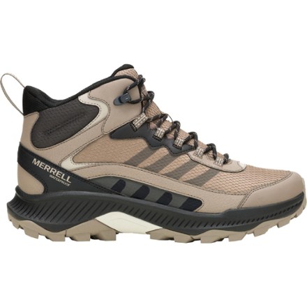 Tan and black men’s Merrill boots, waterproof size 8 1/2 wide Merrell Men main image 4