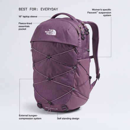 black and purple north face backpack The Borealis Classic 25th Anniversary NF0A88TM0OM1 The North Face Borealis backpack is not just a bag The North Face Backpacks For