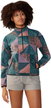 On Body Image of color Dark Quartz Quilt Print