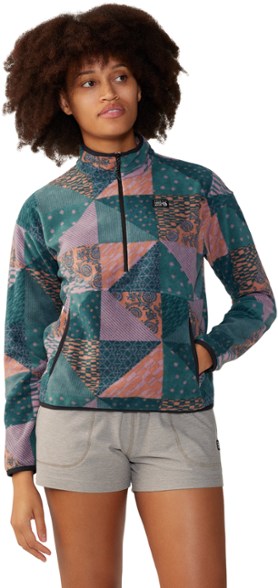 On Body Image of color Dark Quartz Quilt Print