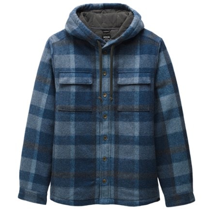 prAna Asgard Hooded Flannel Shirt Jacket - Men's 0
