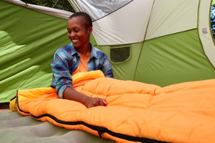 Coleman Arch Bay 15 Big & Tall Sleeping Bag 8