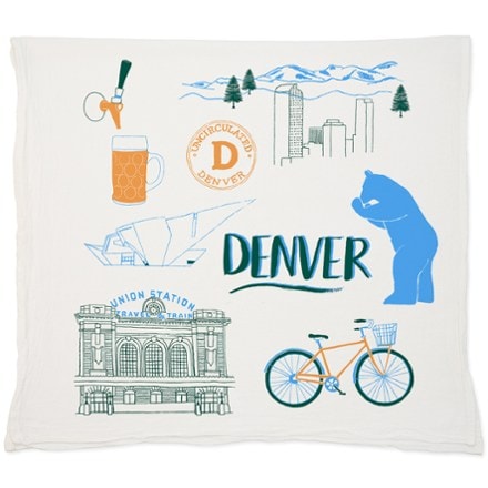 Claudia Pearson Denver Tea Towel 0