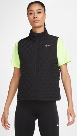 Nike Women's Therma-Fit Synthetic Fill Full Zip Running Vest Sz L  DD6035-622 B3