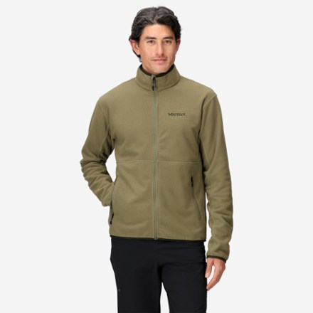 Marmot Men's Rocklin Full-Zip Fleece Jacket  Green M