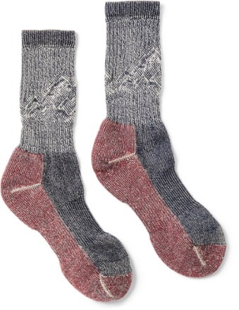 Smartwool Classic Hike Light Cushion Mountain Pattern Crew Socks - Men's 0