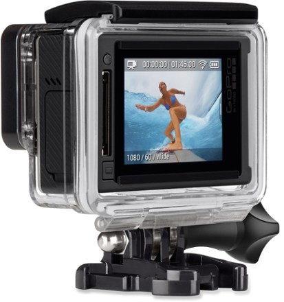 shown in standard housing back view