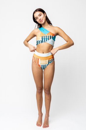 Nani Swimwear Patchwork Crop Swimsuit Top - Women's 4