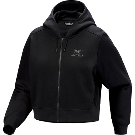 Arc'teryx Emblem Fleece Full-Zip Crop Hoody - Women's 0