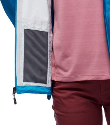Black Diamond TreeLine Stretch Shell Rain Jacket - Women's 6