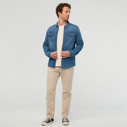 DUER Performance Denim Lite Two-Pocket Shirt - Men's 2