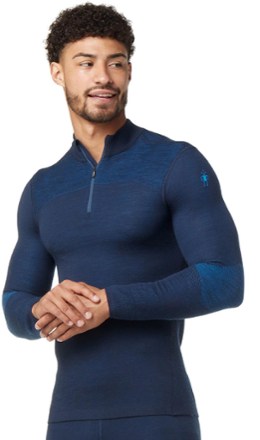 Smartwool Intraknit Thermal Merino Quarter-Zip Base Layer Top - Men's 1