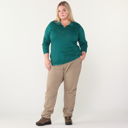 REI Co-op Merino 185 Long-Sleeve Half-Zip Base Layer Top - Women's Plus Sizes 3
