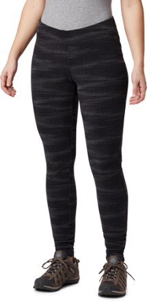 glacial fleece printed legging