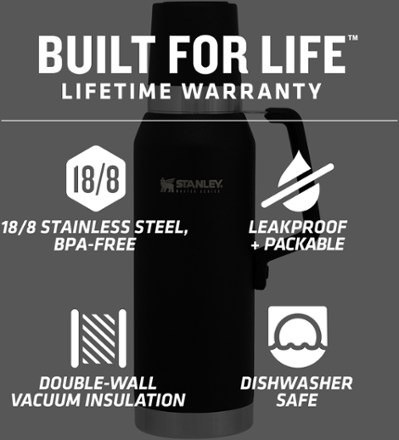 Stanley Master Unbreakable Thermal Vacuum Bottle - 44 fl. oz. 4