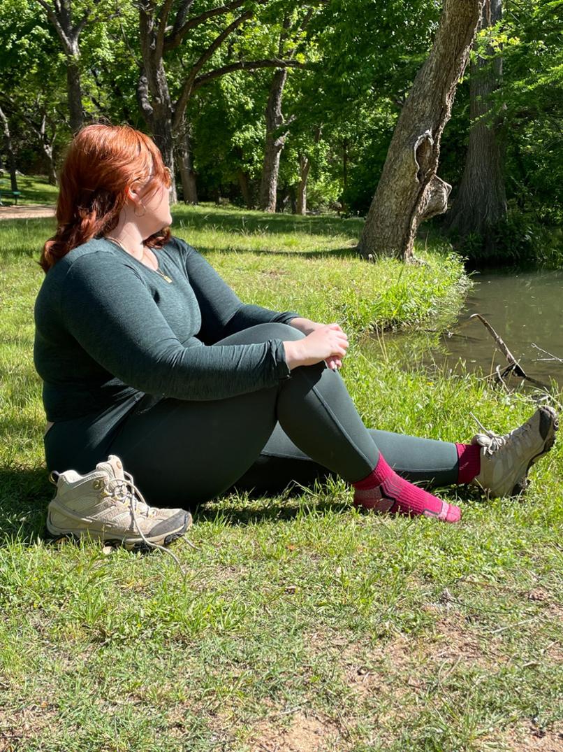 Location Image for Eve Light Weight Hiker Quarter Socks - Women's
