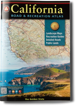 Benchmark Maps California Road & Recreation Atlas - 11th Edition 0