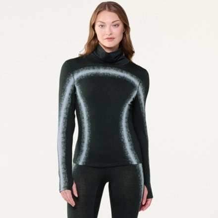 SENIQ Warmup Merino Turtleneck Base Layer Top - Women's 2