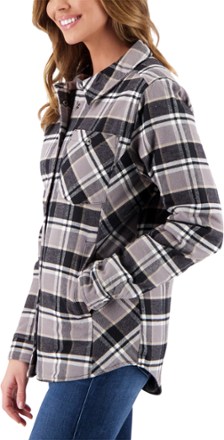 Obermeyer Avery Flannel Insulated Shirt Jacket - Women's 5