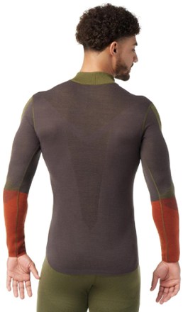 Smartwool Intraknit Thermal Merino Colorblock Quarter-Zip Base Layer Top - Men's 2