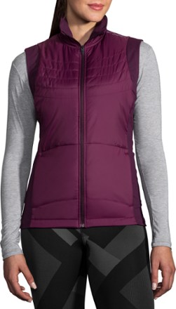 brooks vest womens purple