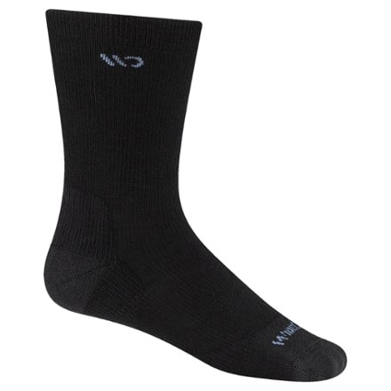 Wide Open Solid Cushioned Crew Socks - Women's 0