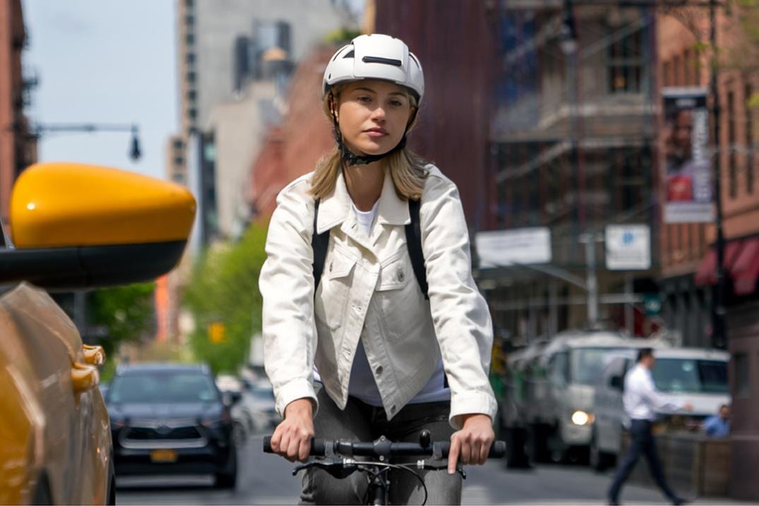 Location Image for Super + Lights Foldable Bike Helmet