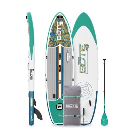 BOTE Breeze Aero BLOOM Inflatable Paddle Board with Paddle - 11'6" 3