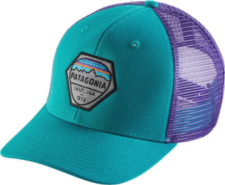 patagonia fitz roy hex trucker hat