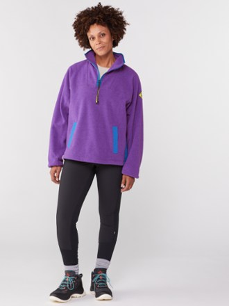 Outdoor Afro + REI Co-op Quarter-Zip Fleece Pullover - Women's 6