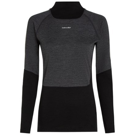 Icebreaker Merino 200 Oasis+ Long-Sleeve High Neck Base Layer Top - Women's 0