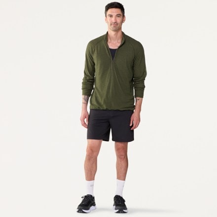 Icebreaker Merino 400 RealFleece Grid Peaksland Long-Sleeve Half-Zip - Men's 3