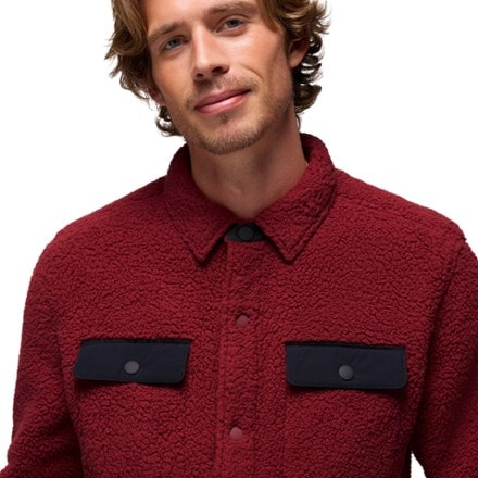 prAna Encinitas Fleece Shacket - Men's 4