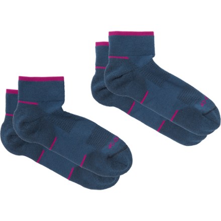 REI Co-op Swiftland Run Quarter Socks - Seconds - 2 Pairs 0