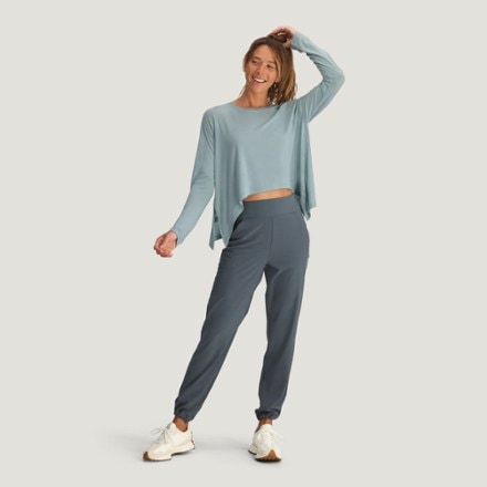 Free Fly Lightweight Cropped Long-Sleeve Shirt - Women's 2