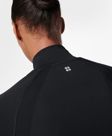 Sweaty Betty Athlete Seamless Half-Zip Long-Sleeve Top - Women's 10