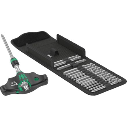 Wera Kraftform Kompakt 400 RA T-Handle Ratchet Set 1 - 17 Pieces 0