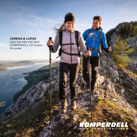 Komperdell Carbon C3 Compact Trekking Poles - Pair 4
