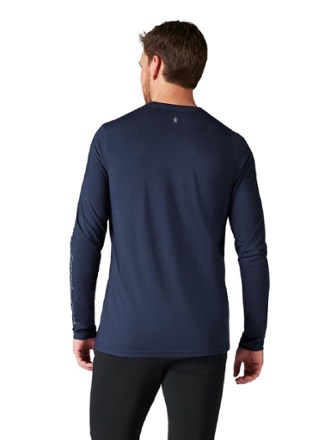 Smartwool Merino Sport Logo Long-Sleeve Graphic T-Shirt - Men's 2