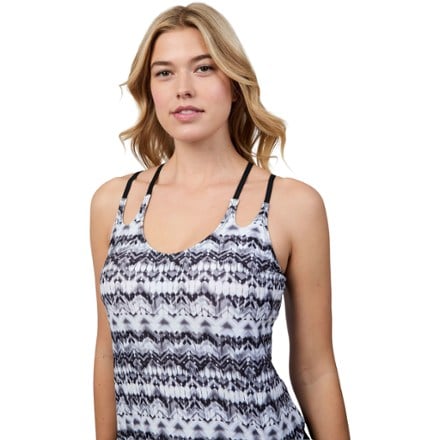 Free Country Double-Strap Cutout Swimsuit Top - Women's 2