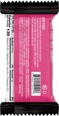 Kate's Real Food Oatmeal Cranberry & Almond Bar 1